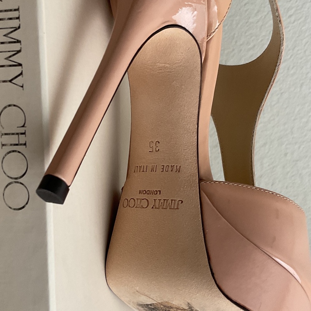 Jimmy Choo Blush Pink Heels - Picture 5 of 13